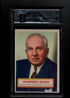 1956 Topps #002 Warren Giles National League President  GAI 6 EX-MT